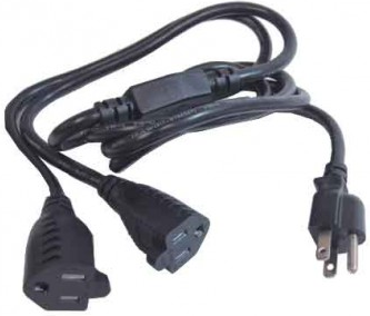 AC Power Cord Splitter